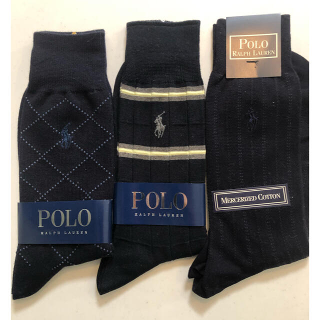 POLO RALPH LAUREN(ポロラルフローレン)のRalph Lauren Burberry メンズソックス　７足 メンズのレッグウェア(ソックス)の商品写真