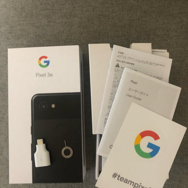 Google Pixel(グーグルピクセル)のGoole Pixel3a ブラック 64GB SIMロック解除済み スマホ/家電/カメラのスマートフォン/携帯電話(スマートフォン本体)の商品写真