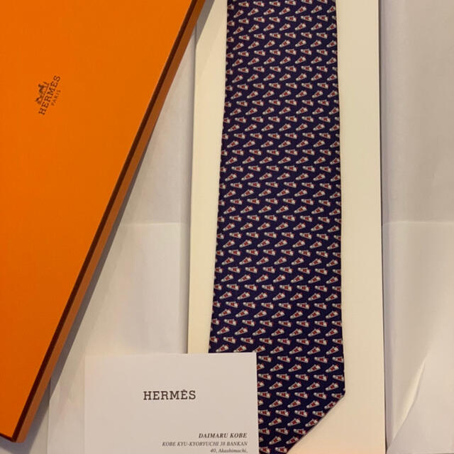 新品》HERMES ネクタイ Hエレ - ネクタイ