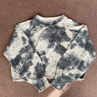 マウジー(moussy)の【moussy】TIE DYE KNIT トップス(ニット/セーター)