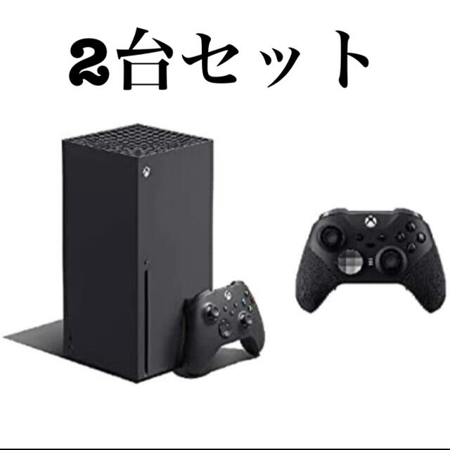 Xbox(エックスボックス)のxbox X と　コントローラー　のセット販売　2台セット！ エンタメ/ホビーのゲームソフト/ゲーム機本体(家庭用ゲーム機本体)の商品写真