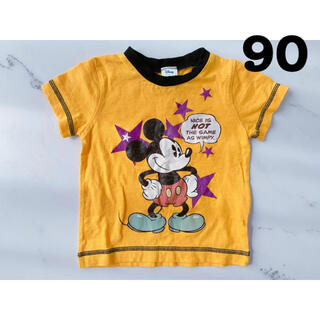 ディズニー(Disney)のディズニー　ミッキー　Tシャツ　トップス　キッズ服(90㎝)(Tシャツ/カットソー)