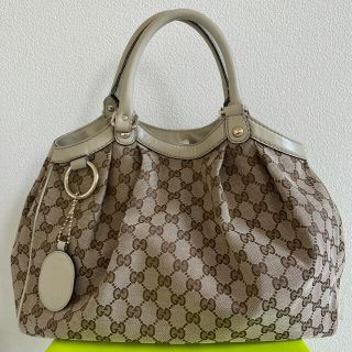 グッチ(Gucci)のGUCCI グッチ ♪スーキー GG キャンバス トートバッグ 百貨店購入(トートバッグ)