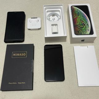 アップル(Apple)のiPhone xs Max 512GB SIMフリー　スペースグレイ　美品(スマートフォン本体)