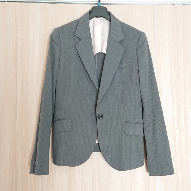 AOKI(アオキ)のLES MUES ストライプ セットアップスーツ  レディースのフォーマル/ドレス(スーツ)の商品写真
