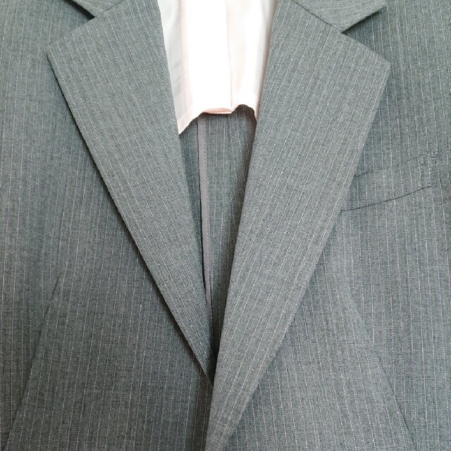 AOKI(アオキ)のLES MUES ストライプ セットアップスーツ  レディースのフォーマル/ドレス(スーツ)の商品写真