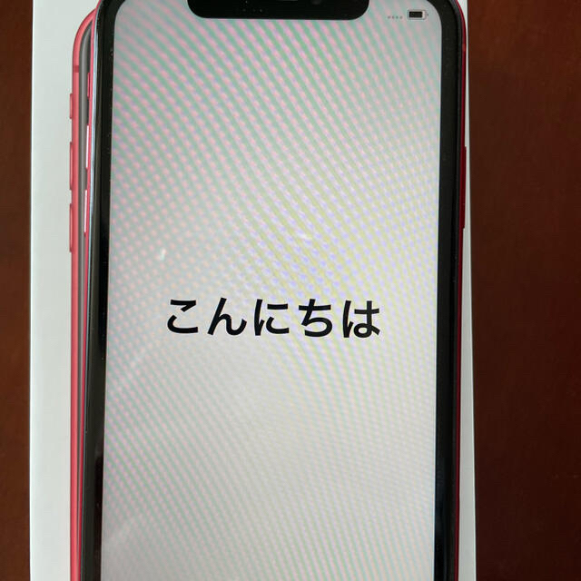 スマートフォン/携帯電話iPhone XR RED 64 GB SIMフリー