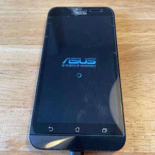 ゼンフォン(ZenFone)のZenfone2Laser 赤　ジャンク(スマートフォン本体)