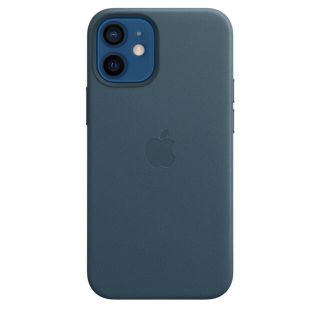 アップル(Apple)のMagSafe対応iPhone 12 miniレザーケース バルティックブルー (iPhoneケース)