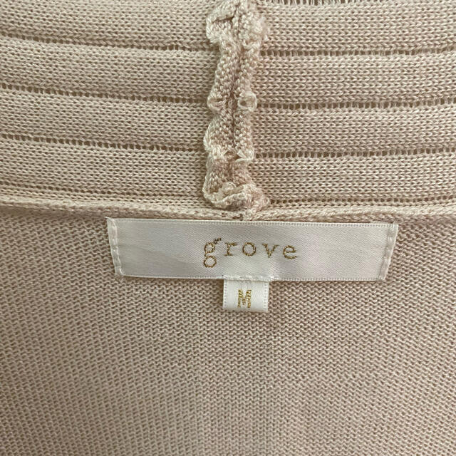 grove(グローブ)のgrove カーディガン  七部袖 レディースのトップス(カーディガン)の商品写真