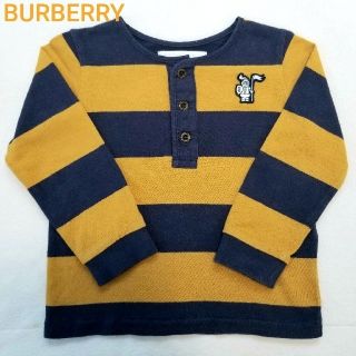 バーバリー(BURBERRY)のバーバリーチルドレン　長袖　Tシャツ　80㎝　12M(Ｔシャツ)