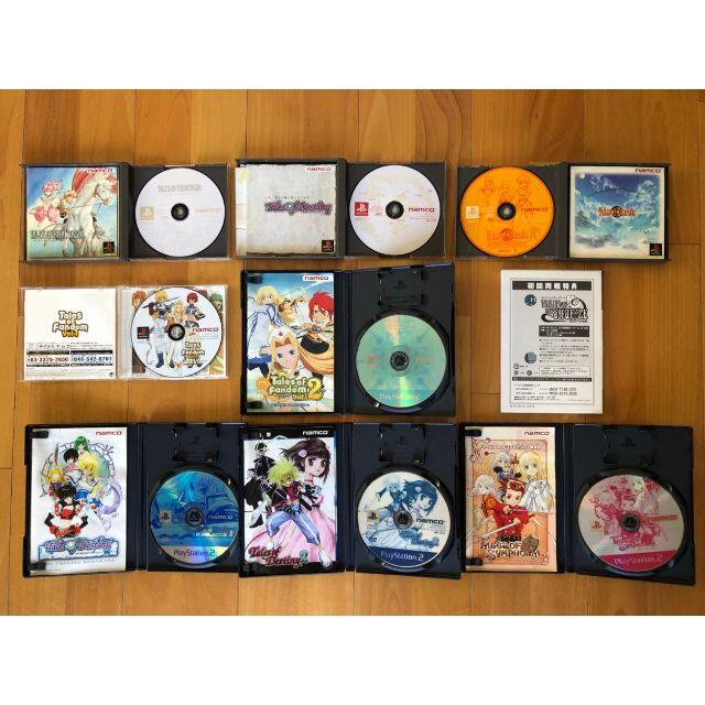 動作品 PS1/2/3ソフト遊べるPS3(大容量320GB)+テイルズ18本！