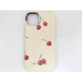 miumiu iPhone12miniケース チェリー さくらんぼ