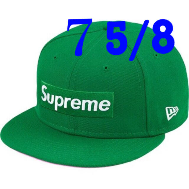 GreenSIZE7-5/8 Supreme No Comp Box Logo New Era