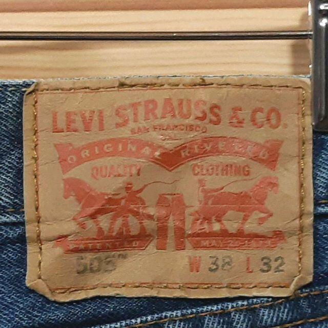 Levi's(リーバイス)の【207】リーバイス505　ビッグデニム　極太W38L32　大きいシルエット メンズのパンツ(デニム/ジーンズ)の商品写真