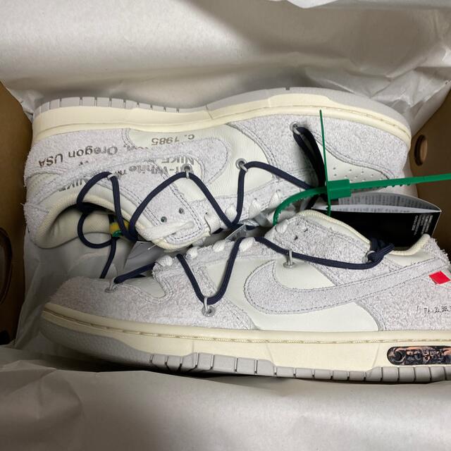 OFF-WHITE × NIKE DUNK LOW 1 OF 50 "20"offwhite