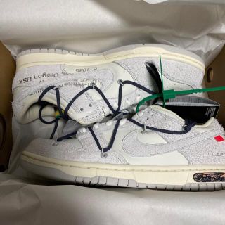 オフホワイト(OFF-WHITE)のOFF-WHITE × NIKE DUNK LOW 1 OF 50 "20"(スニーカー)