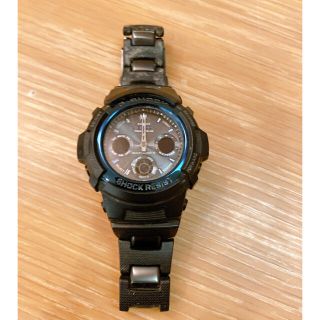 ジーショック(G-SHOCK)のG-SHOCK AWG-100BC 中古　電池無し(腕時計(アナログ))