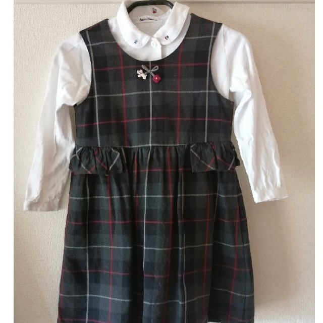 familiar(ファミリア)のファミリア　ワンピース、ブラウス　120cm キッズ/ベビー/マタニティのキッズ服女の子用(90cm~)(ワンピース)の商品写真