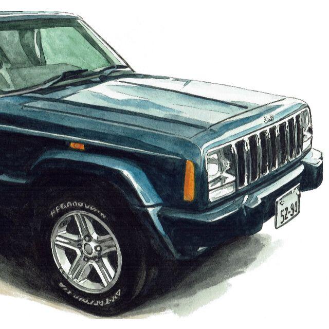 GC-1778ジープJeep限定版画サイン額装作家平右ヱ門 7