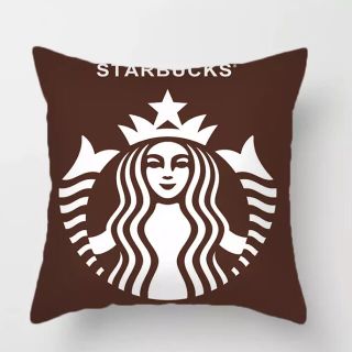 スターバックスコーヒー(Starbucks Coffee)のスターバックス　クッションカバー(クッションカバー)