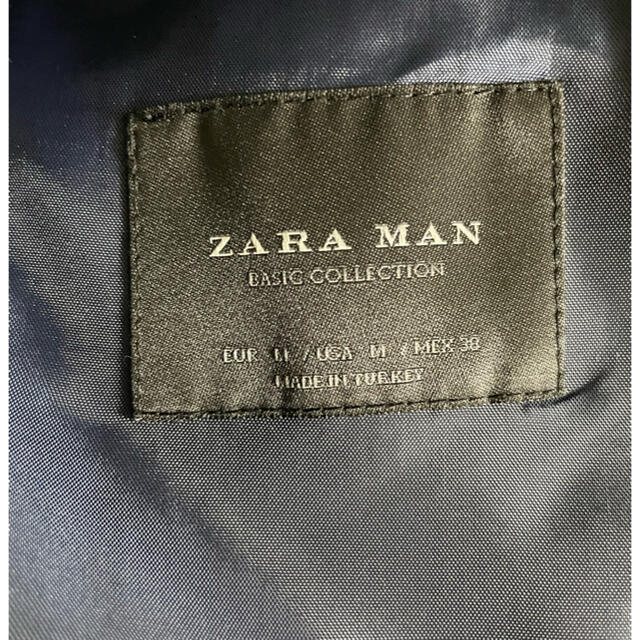 ZARA(ザラ)のザラ テーラードジャケット ネイビー メンズのジャケット/アウター(テーラードジャケット)の商品写真