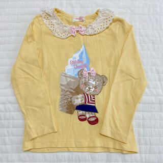 シャーリーテンプル(Shirley Temple)のシャーリーテンプル　クマ　長袖カットソー　110サイズ(Tシャツ/カットソー)