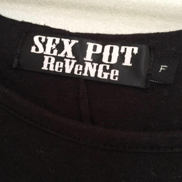 SEX POT ReVeNGe(セックスポットリベンジ)のセクポ☆ロンT レディースのトップス(Tシャツ(長袖/七分))の商品写真