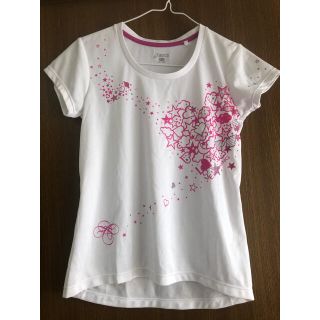 アシックス(asics)のアシックス　半袖Tシャツ　白　Mサイズ(Tシャツ(半袖/袖なし))