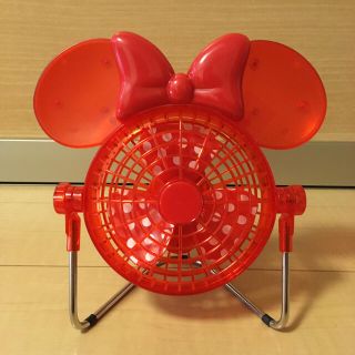 ディズニー(Disney)のディズニーリゾート　ミニー　扇風機(扇風機)