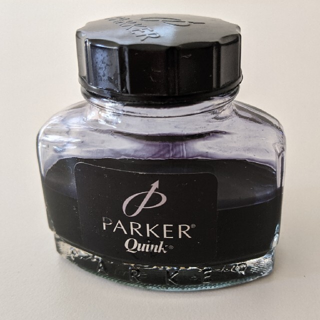 Parker(パーカー)のPARKER　ボトルインク　ブルーブラック インテリア/住まい/日用品の文房具(ペン/マーカー)の商品写真