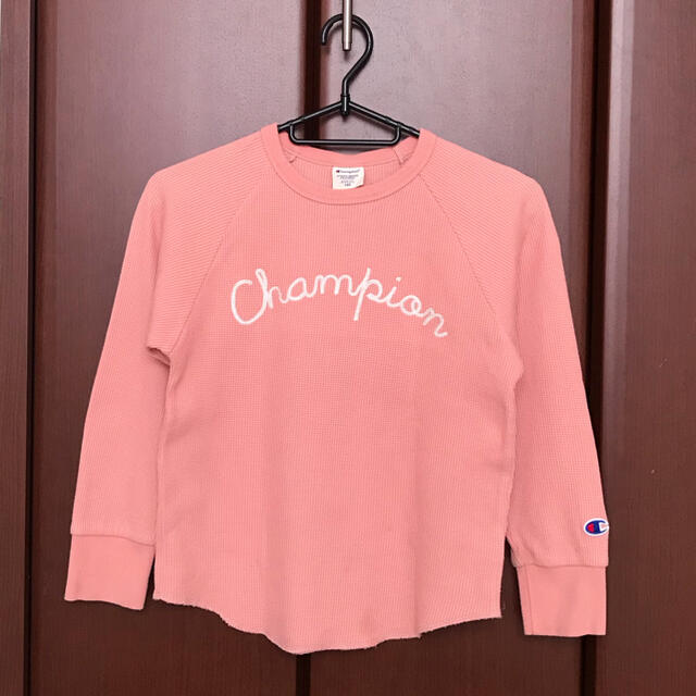 Champion(チャンピオン)のChampion チャンピオン ワッフル ロンＴ 140 キッズ/ベビー/マタニティのキッズ服女の子用(90cm~)(Tシャツ/カットソー)の商品写真