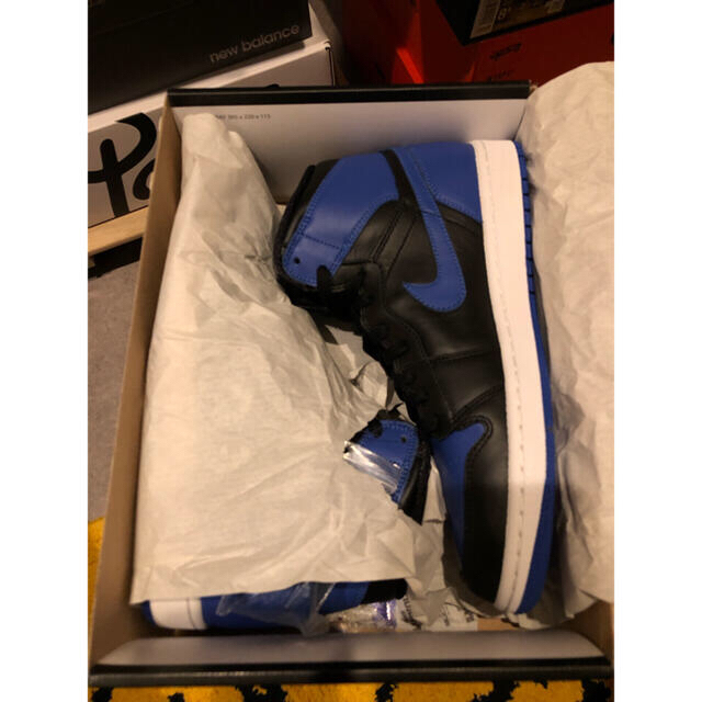 JORDAN 1 RETRO BLACK ROYAL BLUE (2013)靴/シューズ