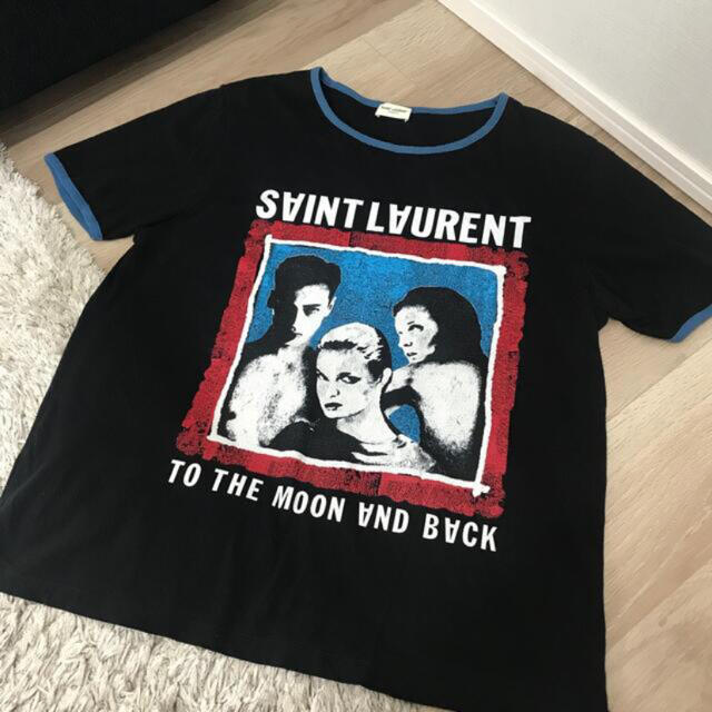 saint laurent paris Tシャツ-