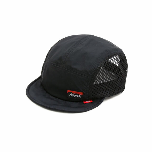 NANGA(ナンガ)のNANGA × Clef AURORA JET CAP BLACKナンガキャップ メンズの帽子(キャップ)の商品写真