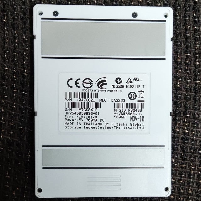 iVDR-S 500G maxell カセットHDD 日立Wooo | hmgrocerant.com