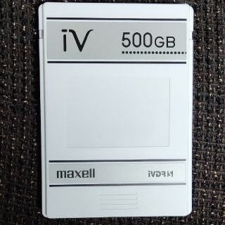 マクセル(maxell)のiVDR-S 500G maxell カセットHDD 日立Wooo(その他)