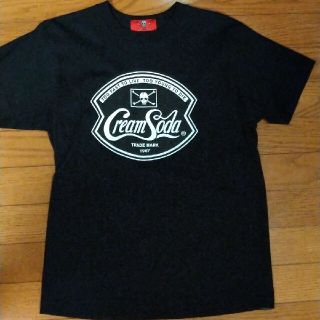 新品未使用‼️クリームソーダ　シンプルプリント　size S　ピンクドラゴン(Tシャツ/カットソー(半袖/袖なし))