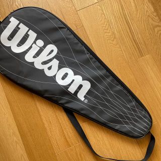 ウィルソン(wilson)のテニスラケットカバー  黒(テニス)