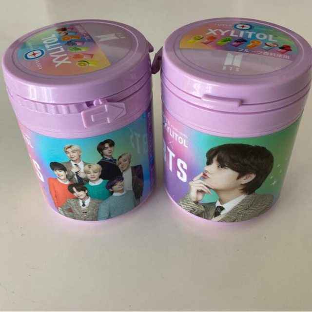 防弾少年団(BTS)(ボウダンショウネンダン)のキシリトール　BTS テテ　新品未開封 食品/飲料/酒の食品(菓子/デザート)の商品写真