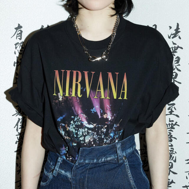 OPEN THE DOOR / NIRVANA Tシャツ