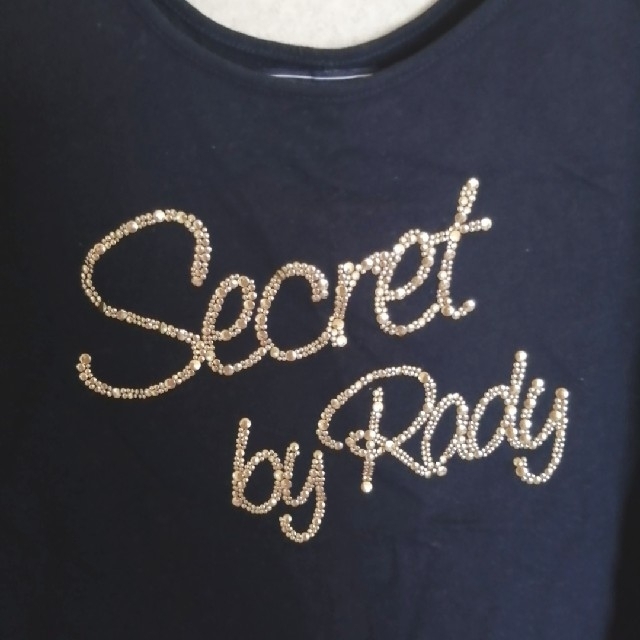 Rady(レディー)のrady Secret by Rady ネイビー タンクトップ レディースのトップス(カットソー(半袖/袖なし))の商品写真