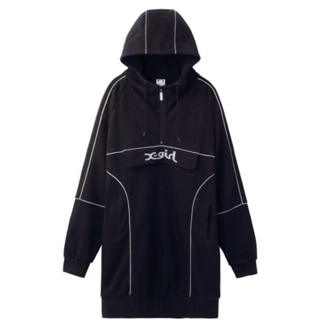 新品 X-girl  SWEAT ANORAK ワンピース