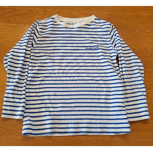 mont bell(モンベル)のmont-bell　キッズ110　ロングTシャツ キッズ/ベビー/マタニティのキッズ服男の子用(90cm~)(Tシャツ/カットソー)の商品写真