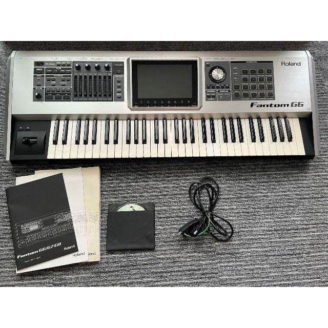 Roland(ローランド)のRoland ミュージック・ワークステーション Fantom G6（中古品） 楽器の鍵盤楽器(キーボード/シンセサイザー)の商品写真