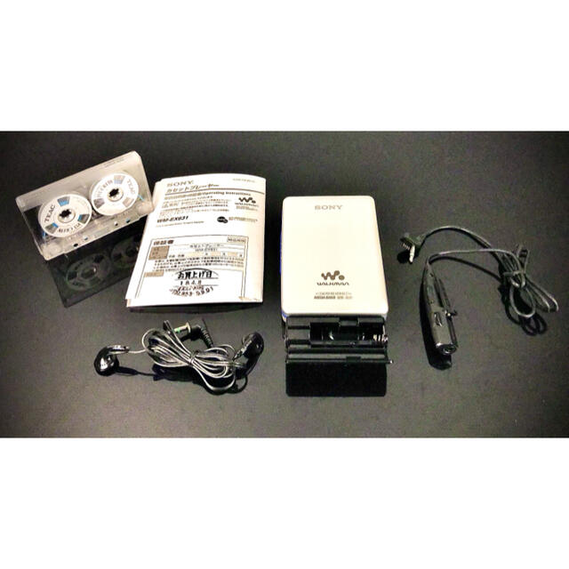 カセットウォークマン「WM-EX610」の付属品 硬 カセットウォークマン「WM-EX610」の付属品 硬