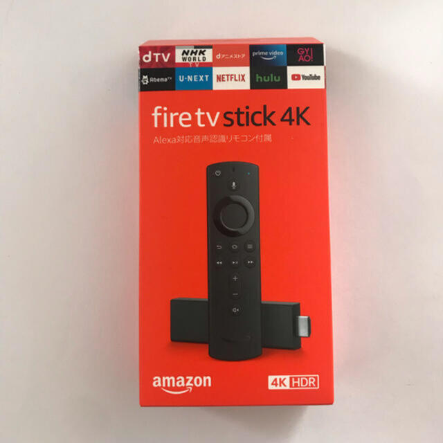 Fire TV Stick 4K Alexa対応音声認識リモコン付