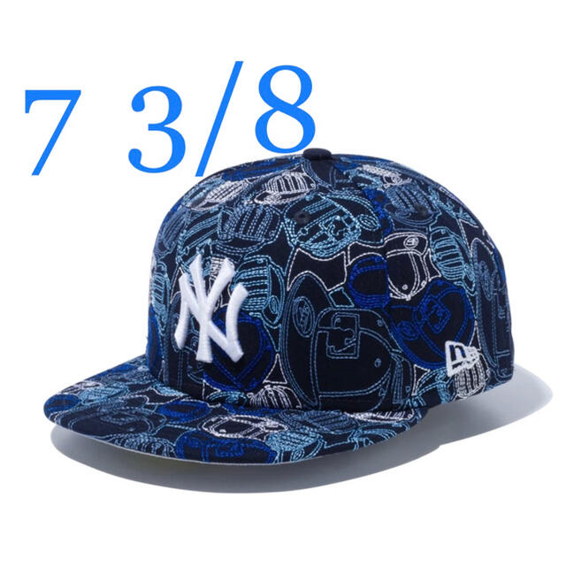 【ストア限定】59FIFTY ALL OVER STITCH NY 100周年