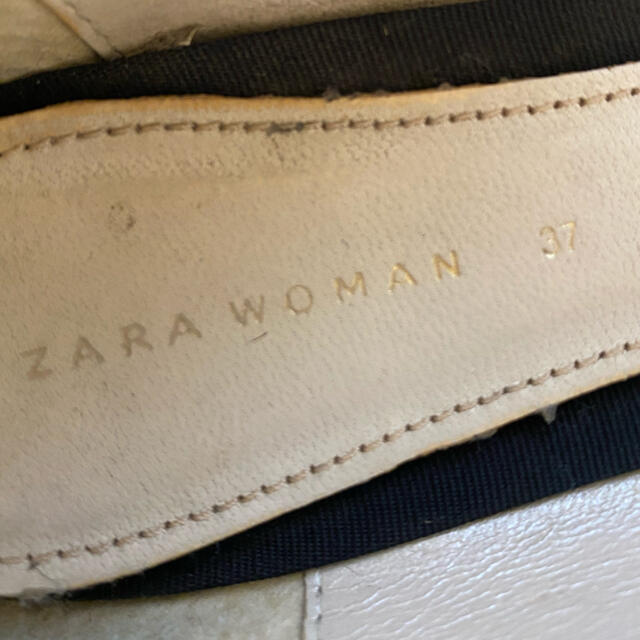 ZARA(ザラ)のZARAヒョウ柄パンプス 37 レディースの靴/シューズ(バレエシューズ)の商品写真