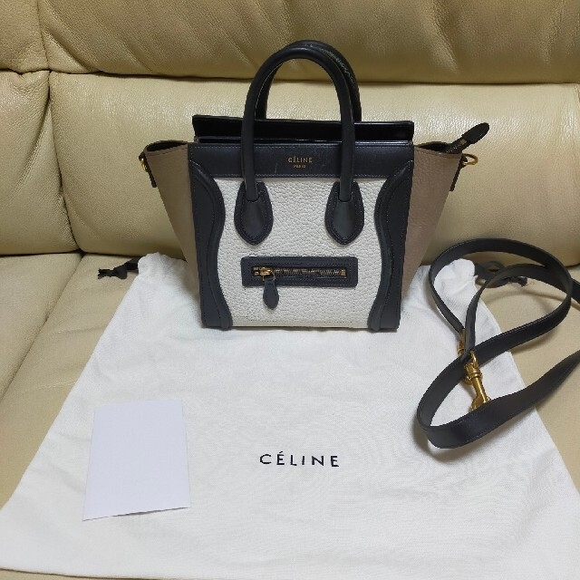 celine(セリーヌ)の【旧ロゴ】セリーヌ　ラゲージ　ナノ　ショッパー レディースのバッグ(ハンドバッグ)の商品写真
